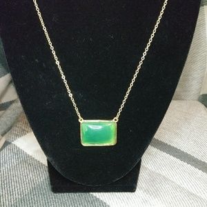 Jade Colored Necklace